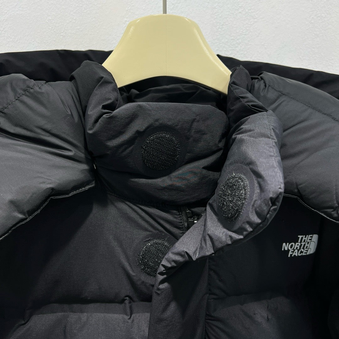 Black and Grey Puffer Jacket - Men's
