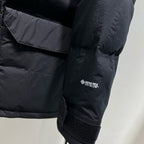 Black and Grey Puffer Jacket - Men's
