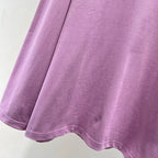 Pink Cotton Plain Crewneck - Men's