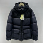 Black Puffer Jacket - Men's
