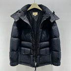Black Puffer Jacket - Men's
