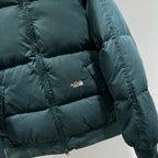 Black and White Puffer Jacket - Men's