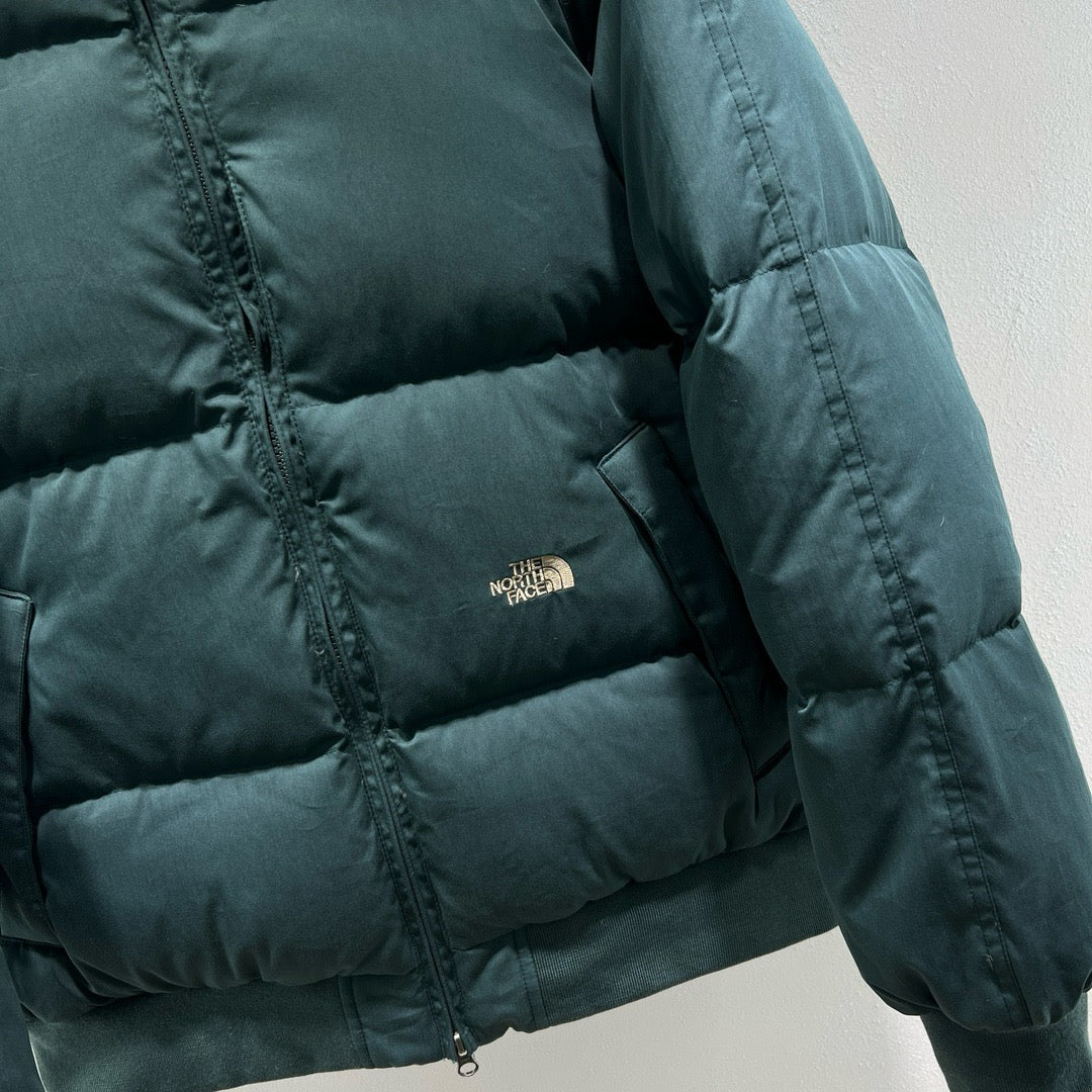 Black and White Puffer Jacket - Men's