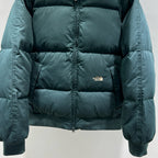 Black and White Puffer Jacket - Men's