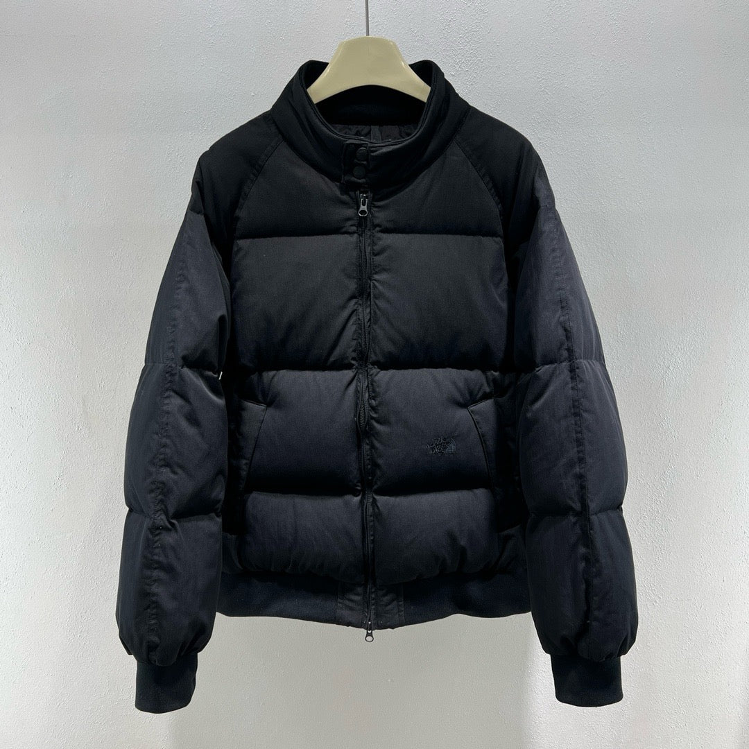 Black and White Puffer Jacket - Men's