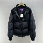 Black and White Puffer Jacket - Men's