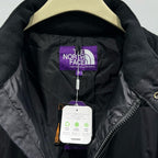 Black and White Puffer Jacket - Men's