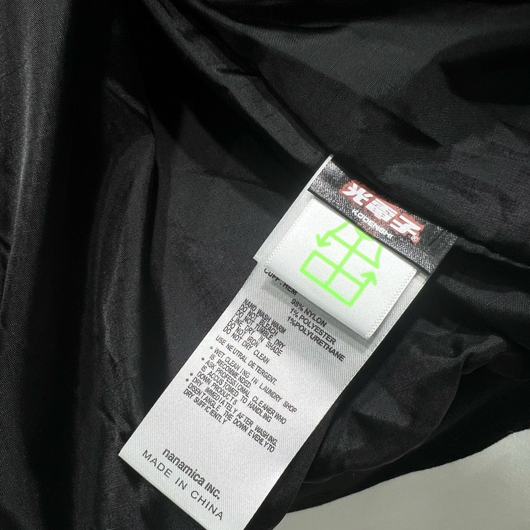 Black and White Puffer Jacket - Men's