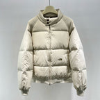 Black and White Puffer Jacket - Men's