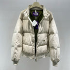 Black and White Puffer Jacket - Men's