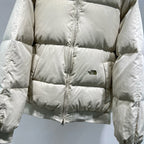 Black and White Puffer Jacket - Men's