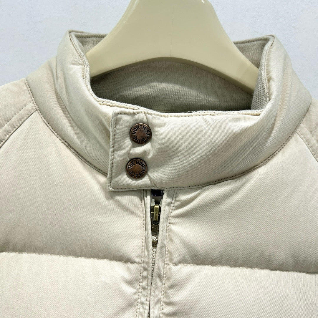 Black and White Puffer Jacket - Men's