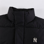 Black and White Puffer Jacket - Men's