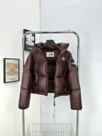 Brown Puffer Jacket - Men's