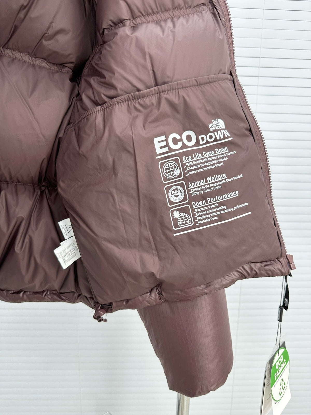 Brown Puffer Jacket - Men's