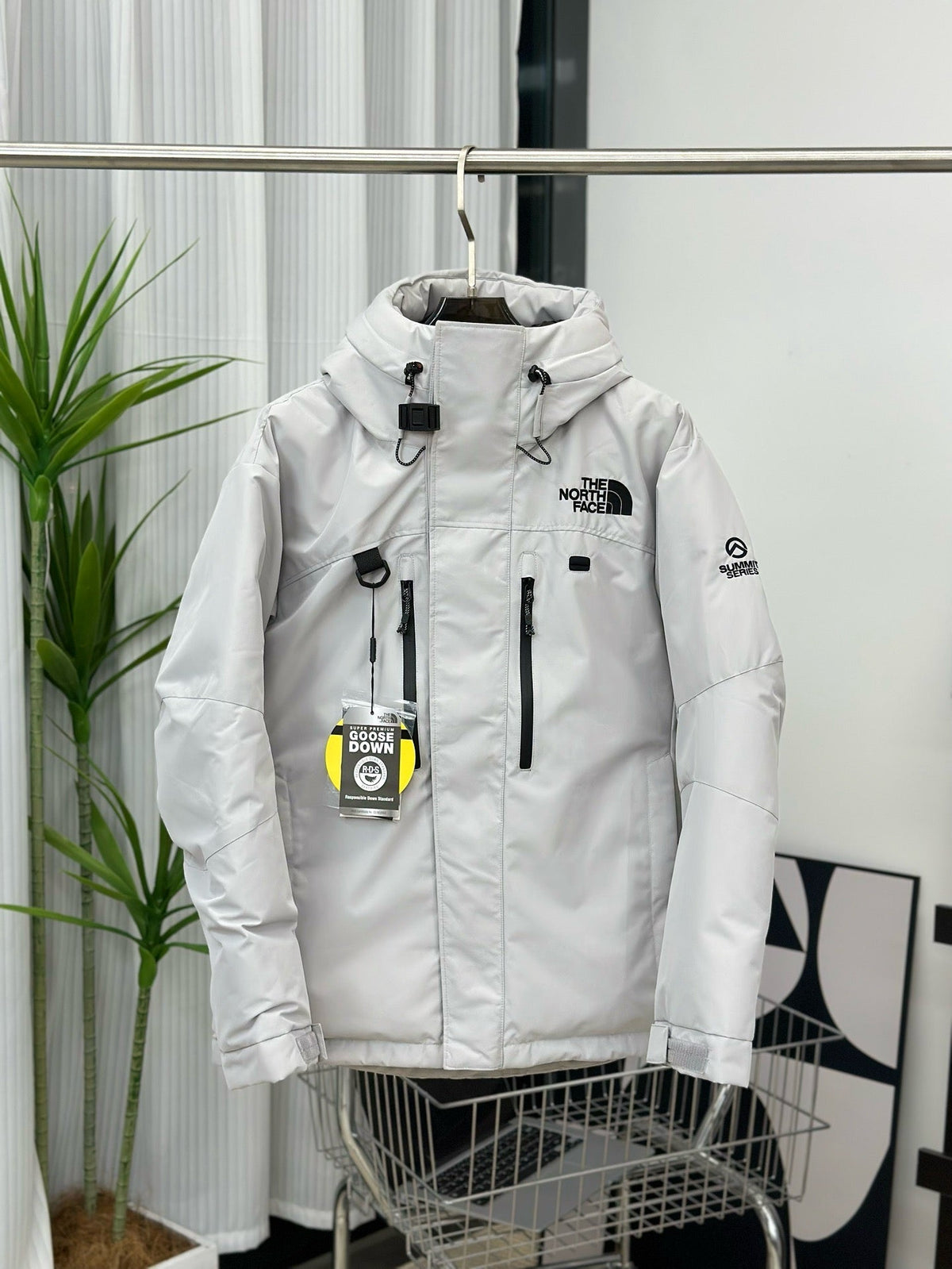 Black and White Jacket - Men's