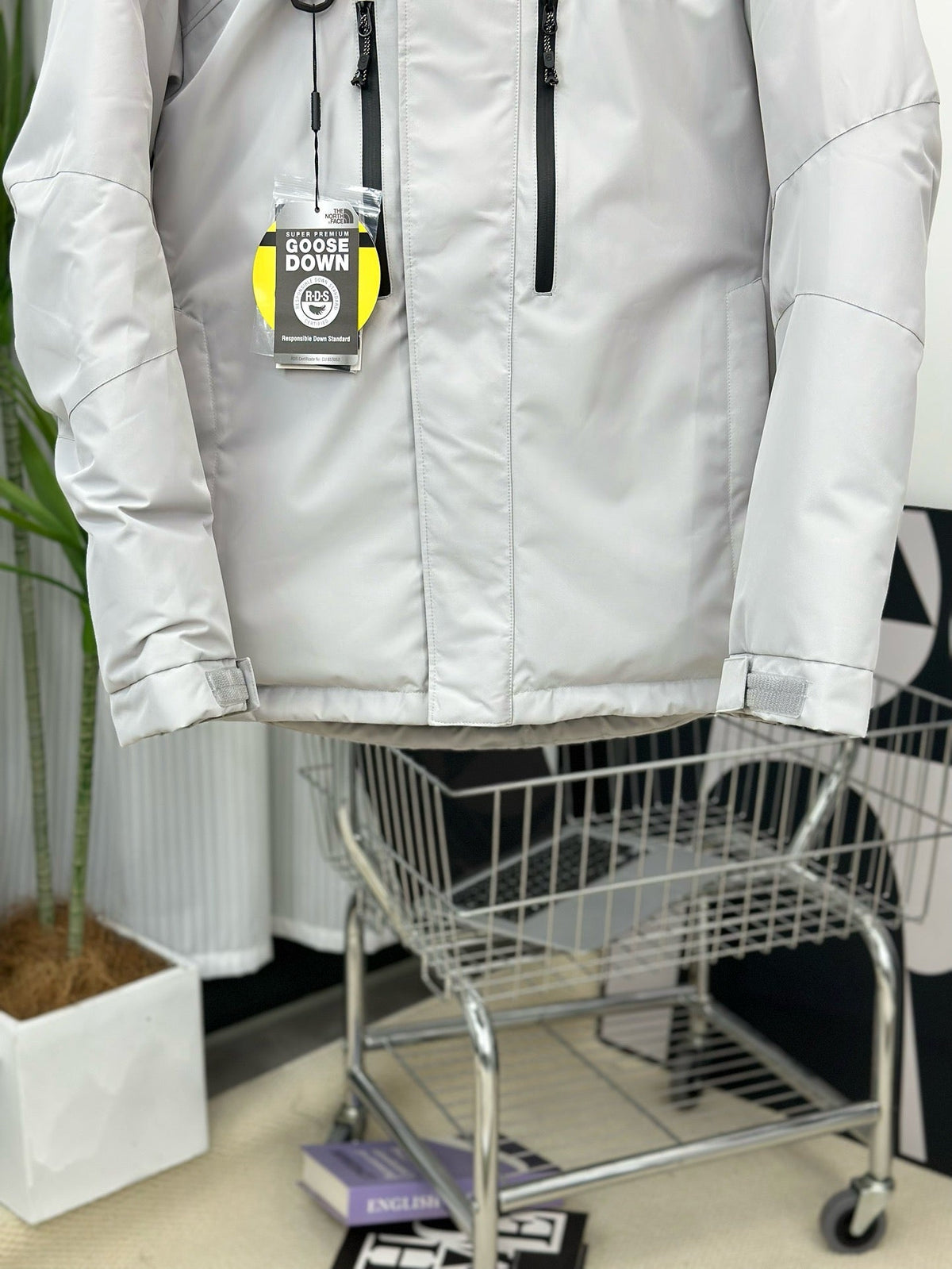 Black and White Jacket - Men's