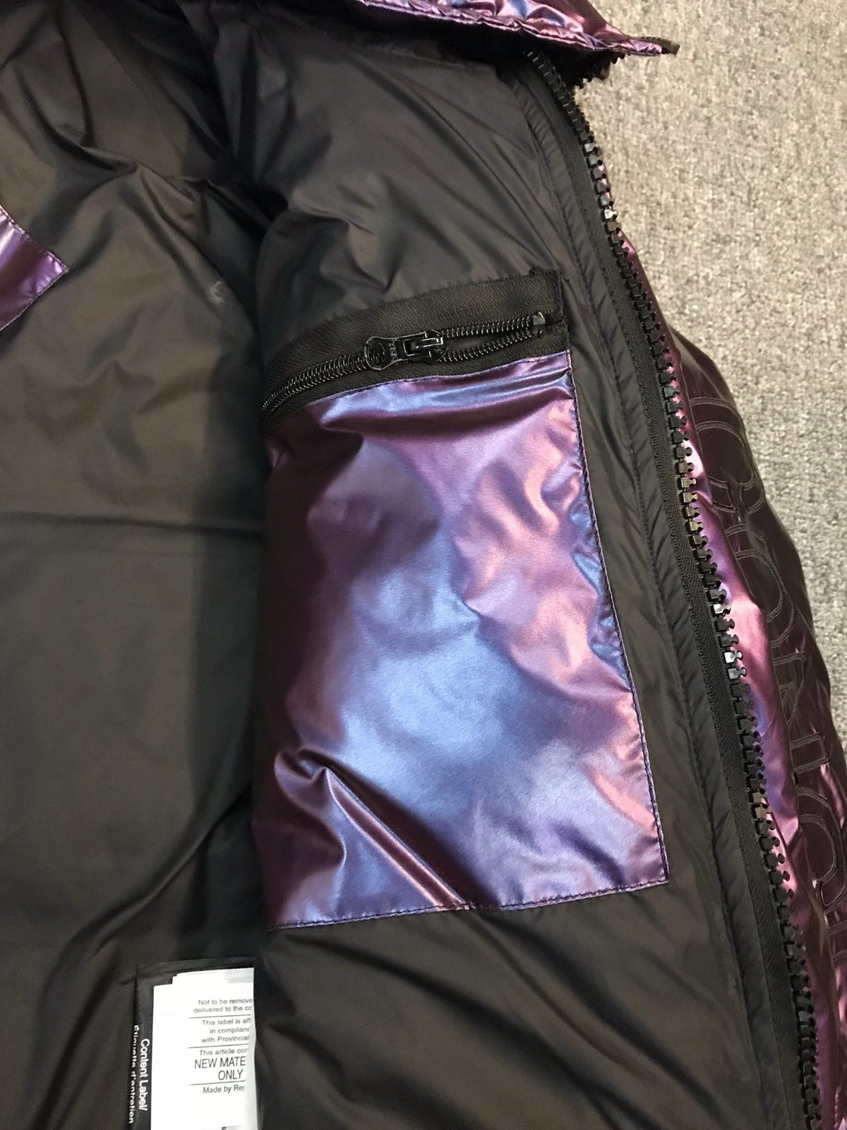 Multicolour Puffer Jacket - Men's