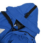 Black and Blue Parka - Men's