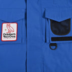 Black and Blue Parka - Men's