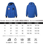 Black and Blue Parka - Men's