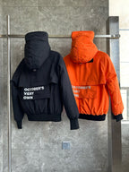 Navy Nylon Technical Parka - Men's
