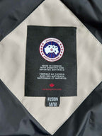Black and White Puffer Jacket - Men's