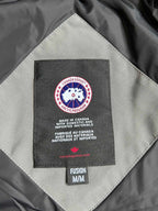 Black and White Puffer Jacket - Men's
