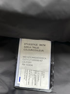 Black and White Puffer Jacket - Men's