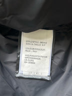 Black and White Puffer Jacket - Men's