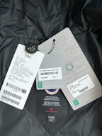 Black and White Puffer Jacket - Men's