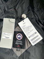 Black and White Puffer Jacket - Men's