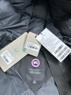Black Nylon Hooded Puffer - Men's