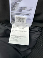 Black Nylon Hooded Puffer - Men's