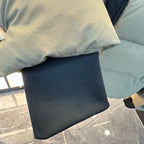 Black and Grey Puffer Jacket - Men's