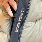 Black and Grey Puffer Jacket - Men's