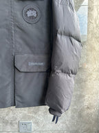 Black and White Parka - Men's
