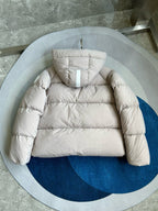 Light Pink and White Puffer Jacket - Men's