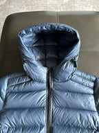 Black and White Puffer Jacket - Men's