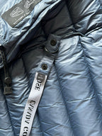 Black and White Puffer Jacket - Men's