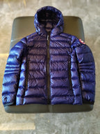 Black and White Puffer Jacket - Men's