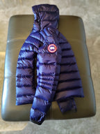 Black and White Puffer Jacket - Men's