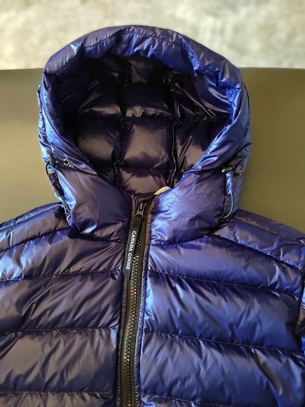 Black and White Puffer Jacket - Men's