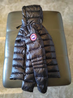 Black and White Puffer Jacket - Men's