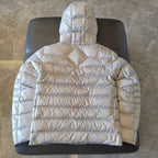 Black and White Puffer Jacket - Men's