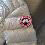 Black and White Puffer Jacket - Men's