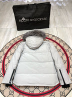 Black and White Parka - Men's