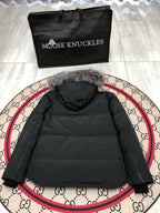 Black and White Parka - Men's