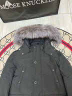Black and White Parka - Men's