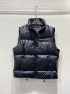 Black Nylon Down Gilet - Men's